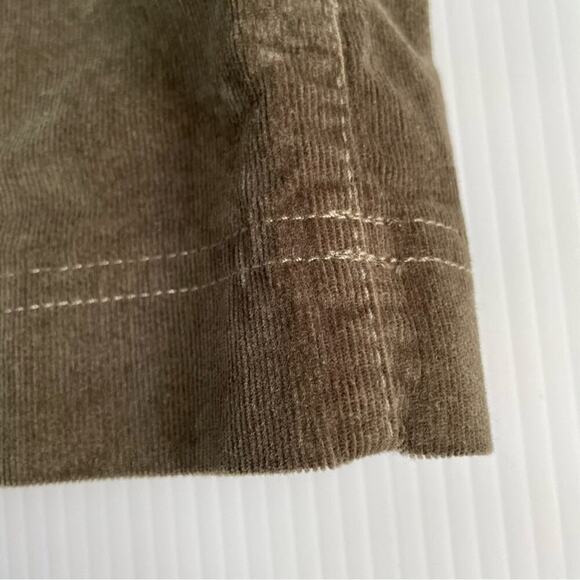 🆕 Jolt corduroy mini skirt army green size 7 NWT - Picture 6 of 8
